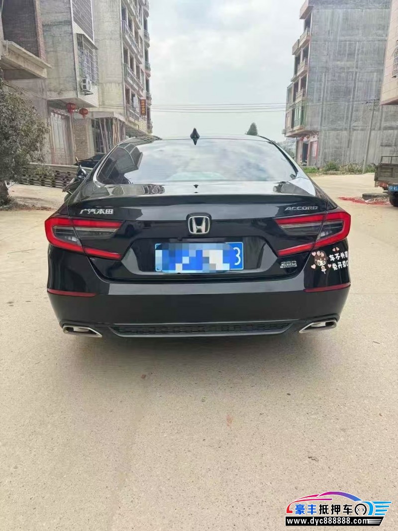 22年本田雅阁轿车抵押车出售