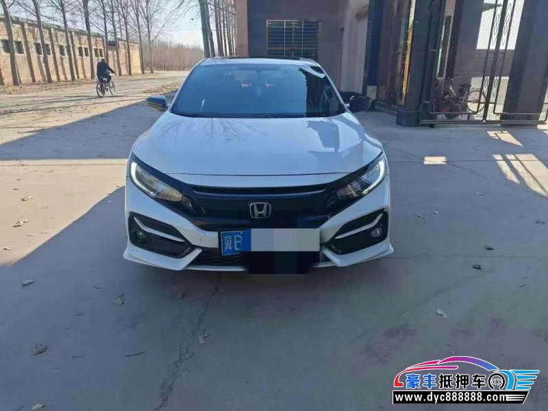 21年本田思域轿车抵押车出售