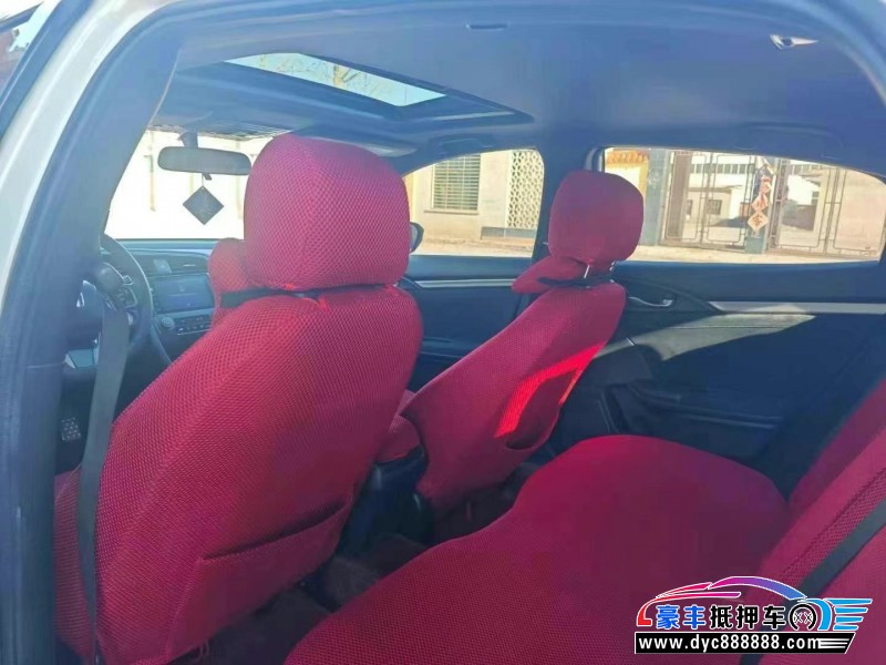 21年本田思域轿车抵押车出售