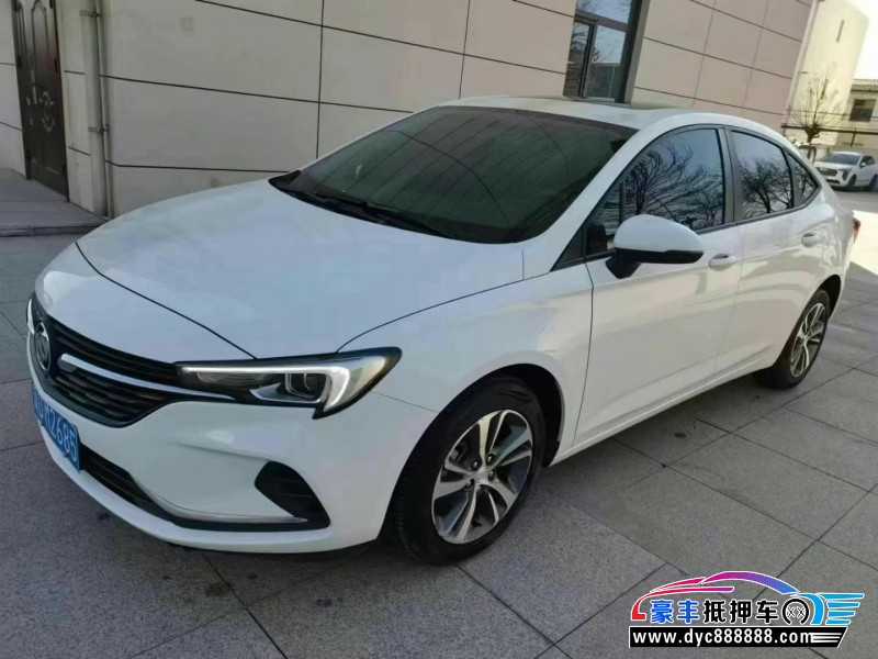 22年别克威朗轿车抵押车出售