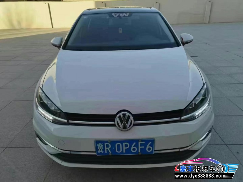 18年大众高尔夫轿车抵押车出售