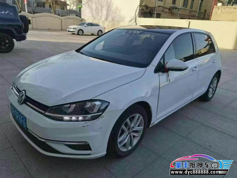 18年大众高尔夫轿车抵押车出售