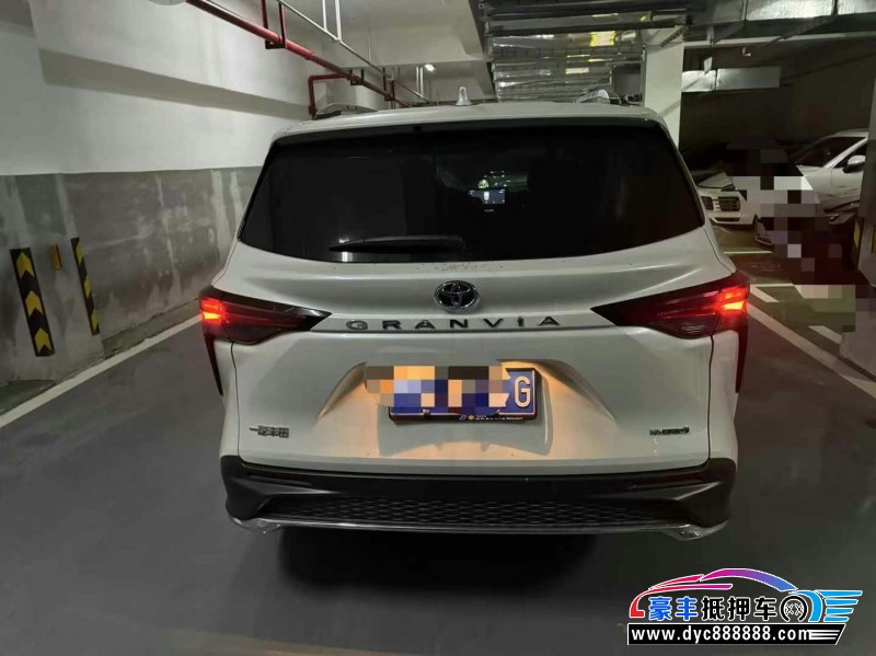 23年丰田格瑞维亚轿车抵押车出售