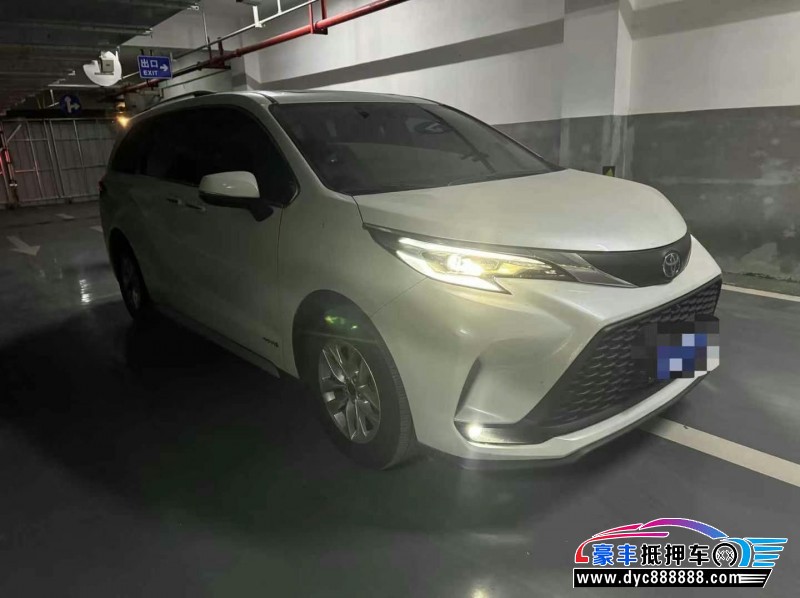 23年丰田格瑞维亚轿车抵押车出售