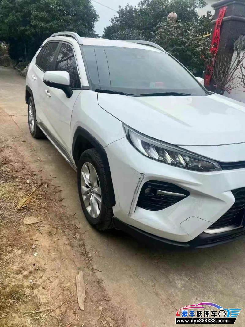 22年丰田威兰达轿车抵押车出售