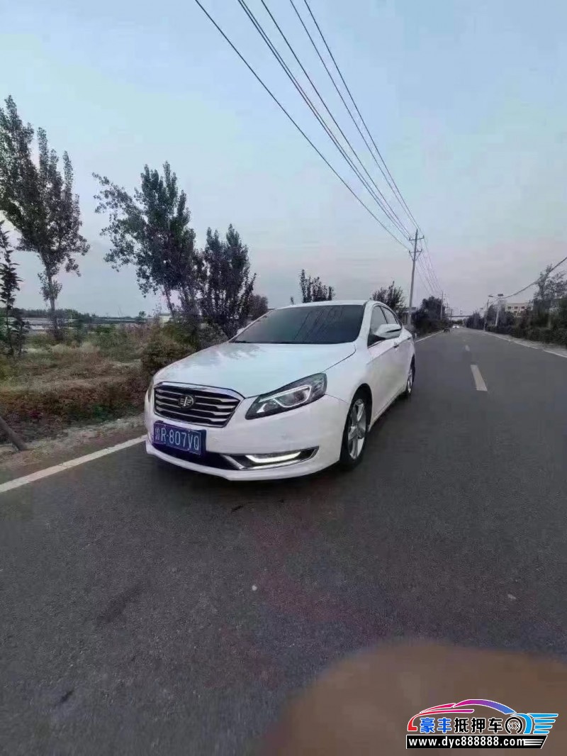 17年奔腾B70轿车抵押车出售