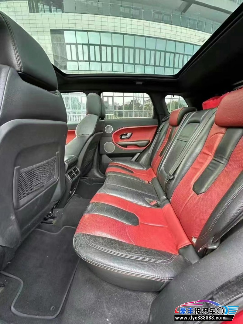 12年路虎揽胜极光轿车抵押车出售