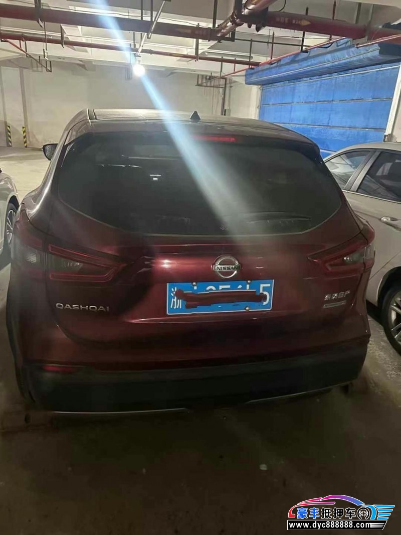 19年日产逍客轿车抵押车出售