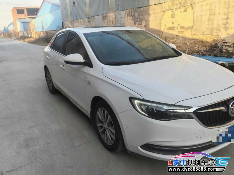 19年别克英朗轿车抵押车出售