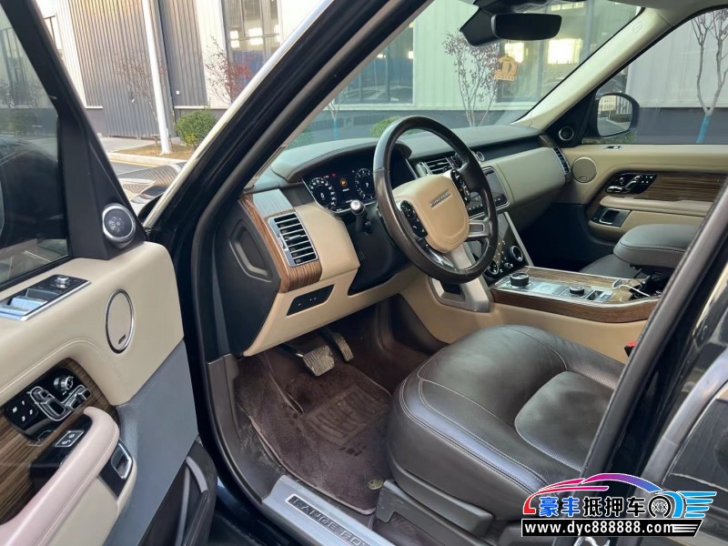 18年路虎揽胜行政轿车抵押车出售