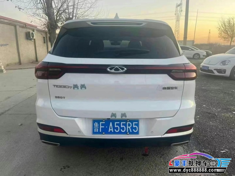 22年奇瑞瑞虎7轿车抵押车出售