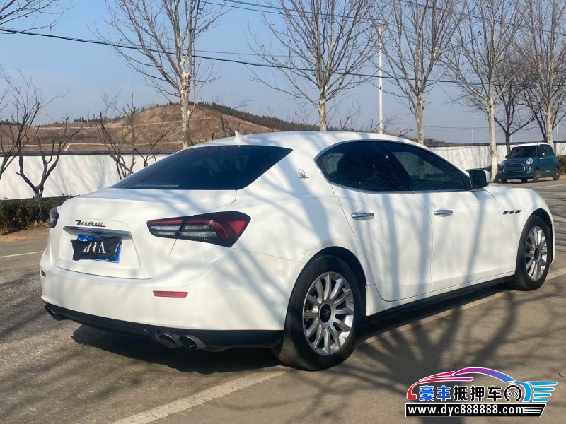 16年玛莎拉蒂Ghibli轿车抵押车出售