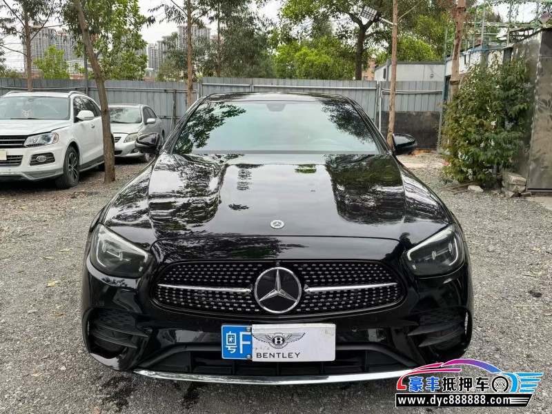 21年奔驰E轿车抵押车出售