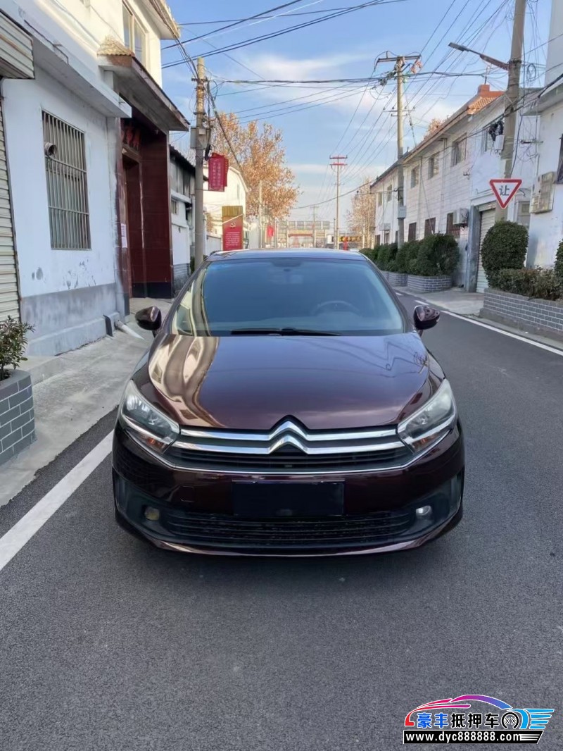 17年雪铁龙世嘉轿车抵押车出售