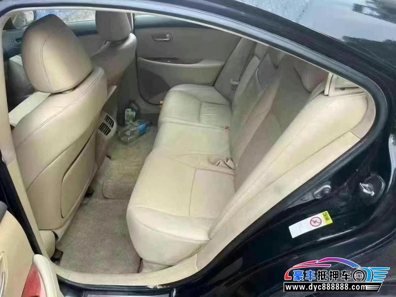 09年雷克萨斯ES轿车抵押车出售