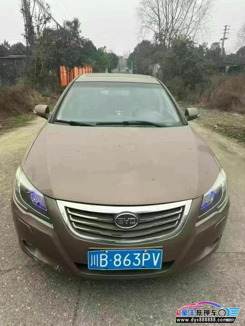 13年比亚迪G3轿车抵押车出售