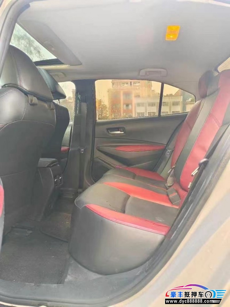 23年丰田卡罗拉轿车抵押车出售