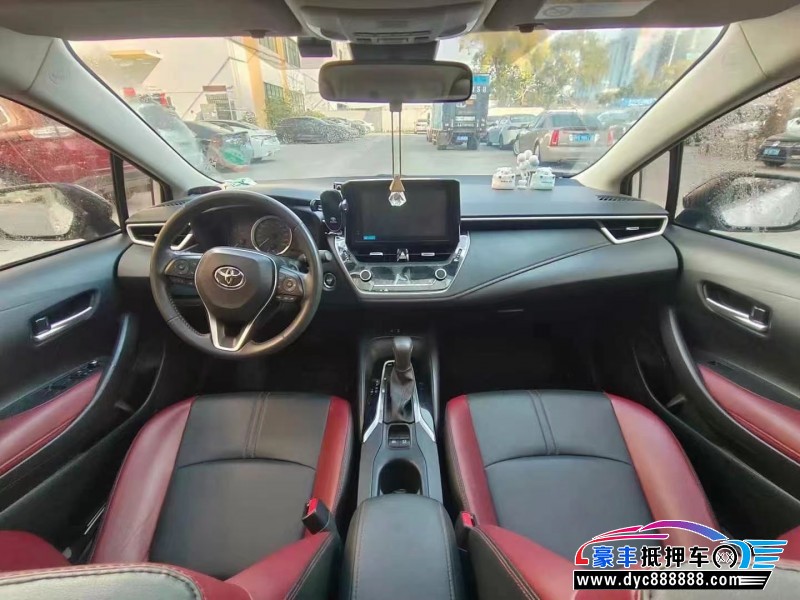 23年丰田卡罗拉轿车抵押车出售