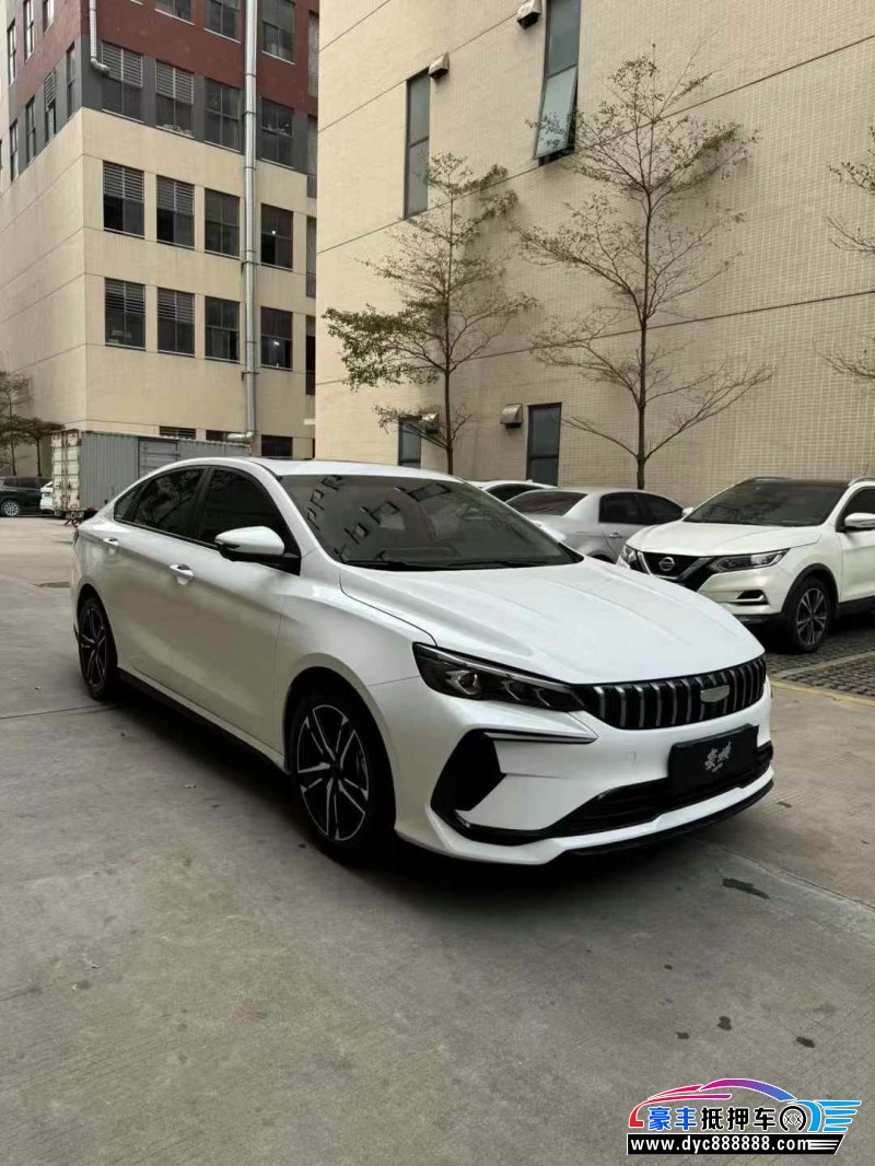 24年吉利缤瑞轿车抵押车出售