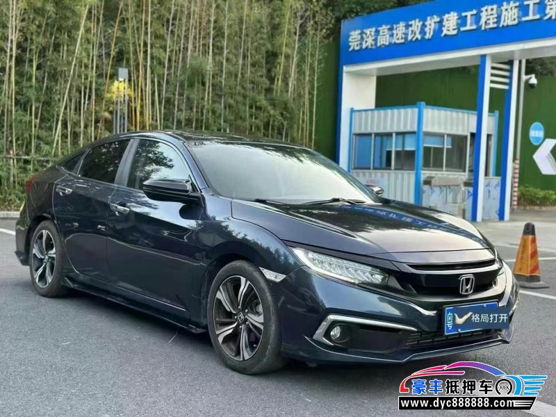 19年本田思域轿车抵押车出售