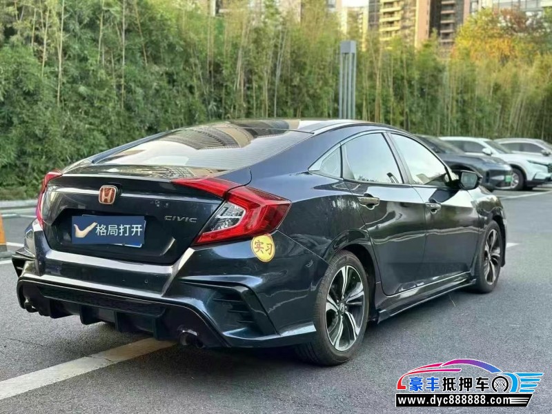 19年本田思域轿车抵押车出售