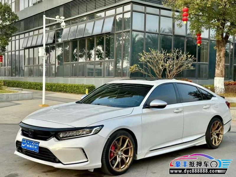 22年本田英诗派轿车抵押车出售