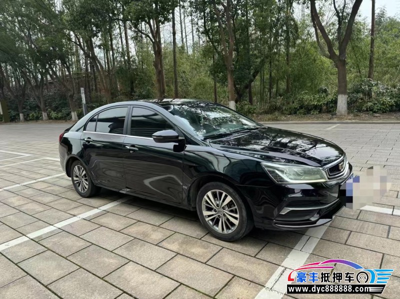 19年吉利帝豪轿车抵押车出售