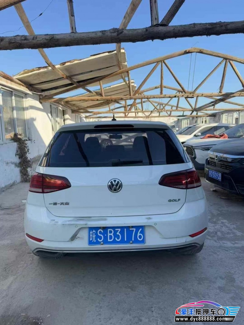19年大众高尔夫SUV抵押车出售