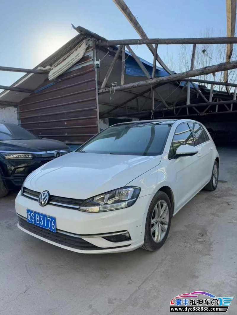 19年大众高尔夫SUV抵押车出售