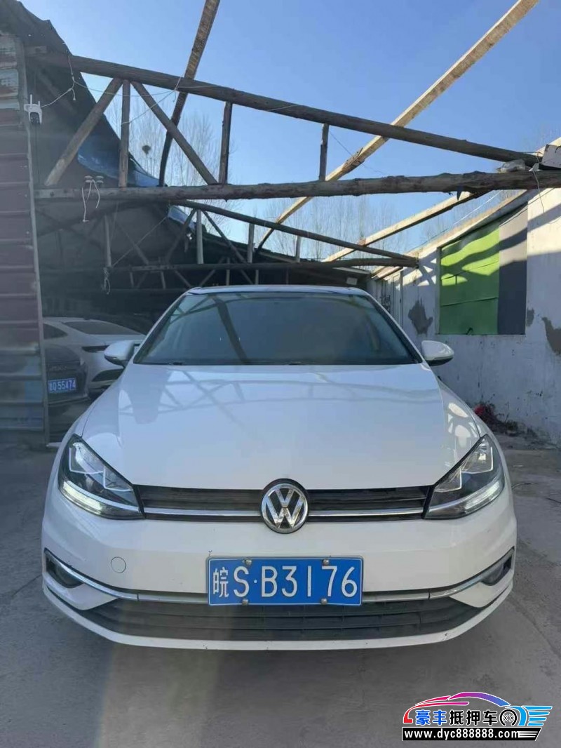 19年大众高尔夫SUV抵押车出售
