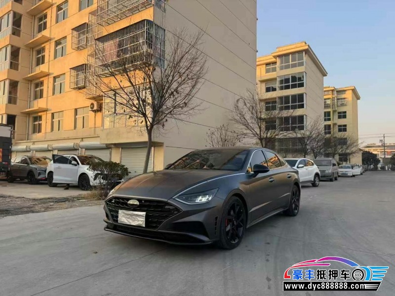 23年现代索纳塔轿车抵押车出售