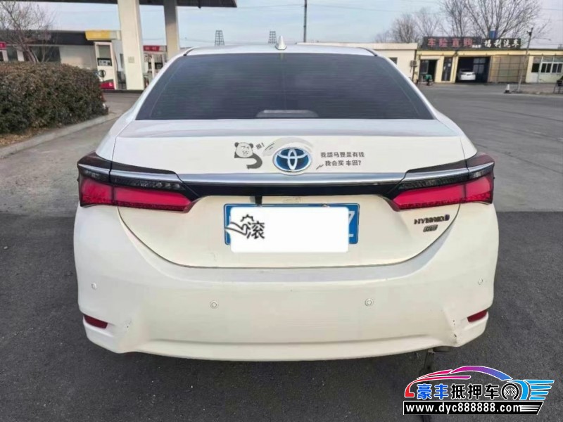 17年丰田卡罗拉轿车抵押车出售