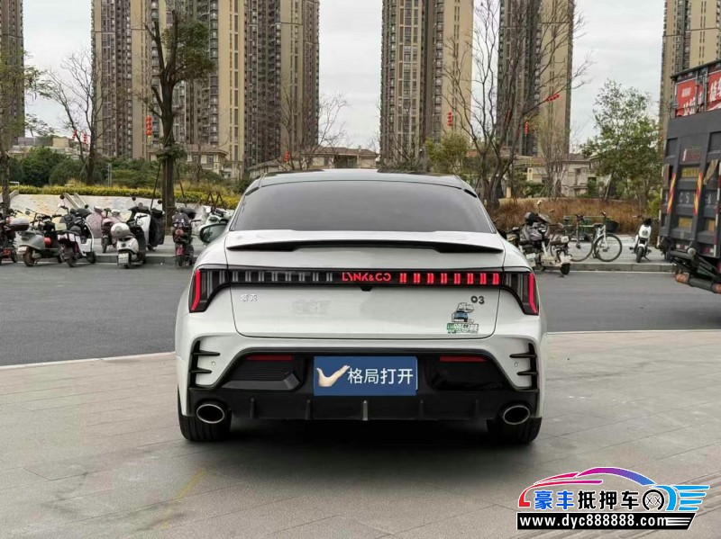 23年领克03轿车抵押车出售