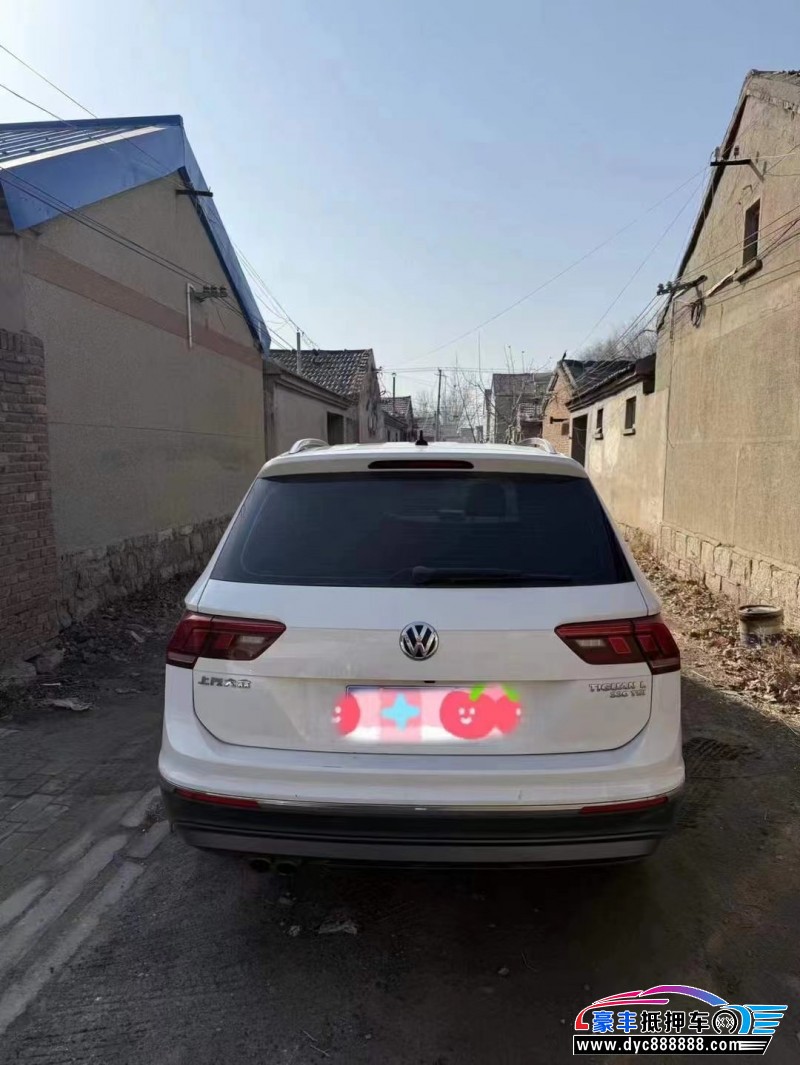 17年大众途观轿车抵押车出售