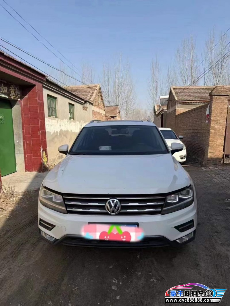 17年大众途观轿车抵押车出售