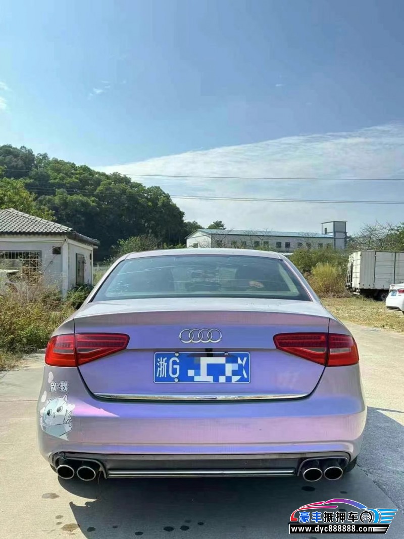 16年奥迪A4L轿车抵押车出售