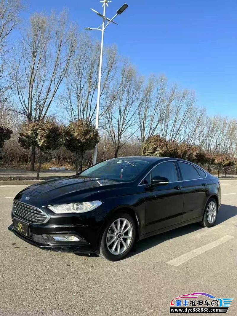 18年福特蒙迪欧轿车抵押车出售