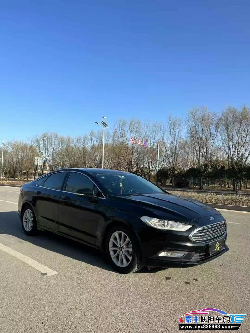 18年福特蒙迪欧轿车抵押车出售