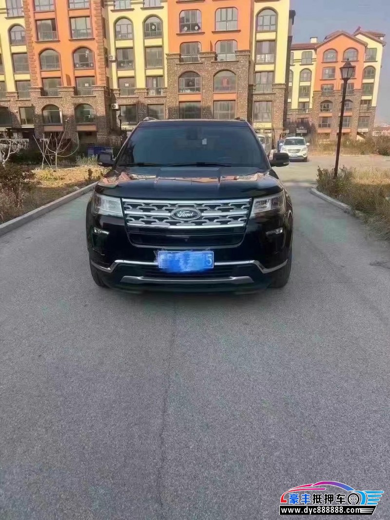 19年福特探险者轿车抵押车出售