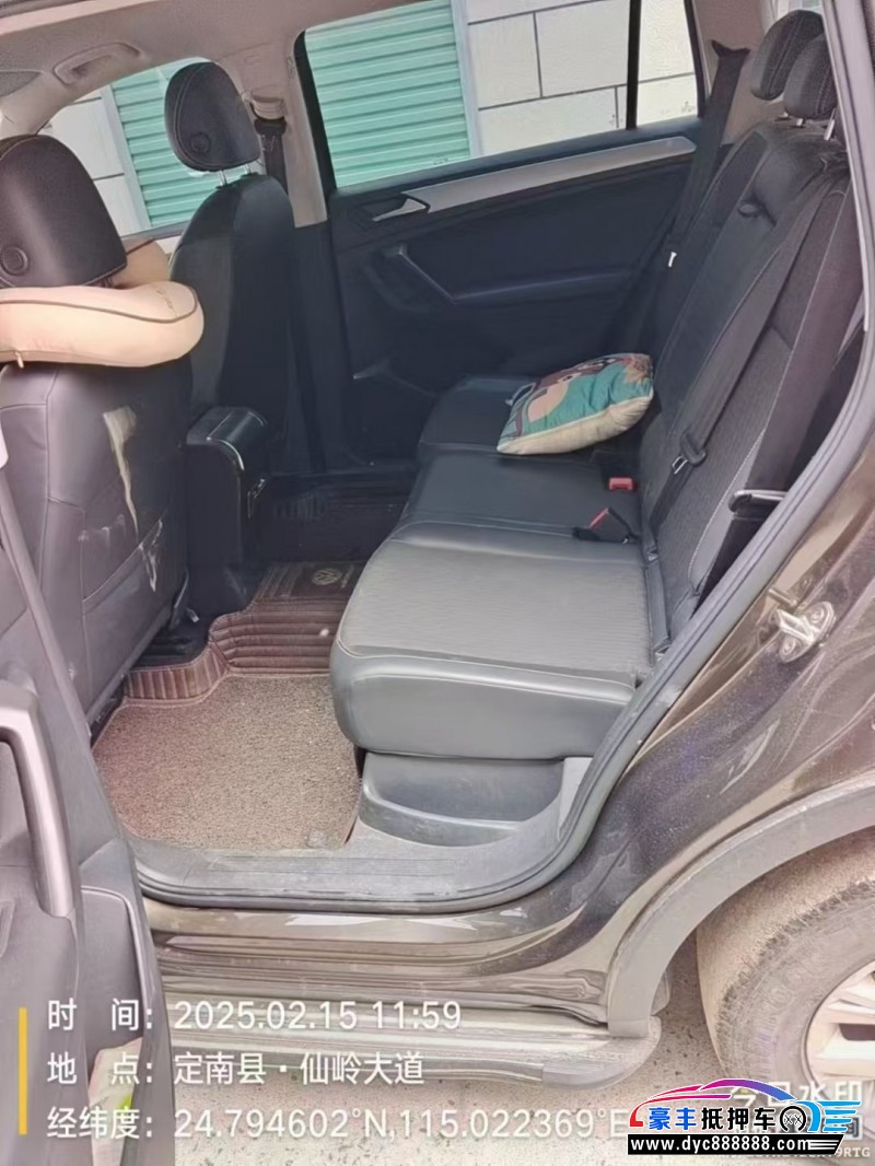 17年大众途观轿车抵押车出售