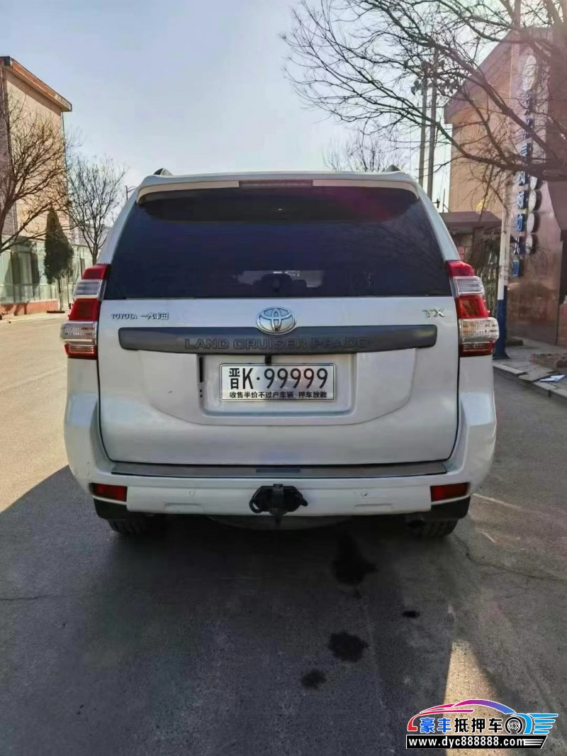 17年丰田普拉多（霸道）轿车抵押车出售