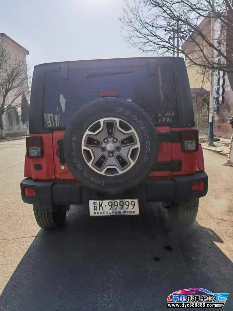 15年Jeep牧马人轿车抵押车出售