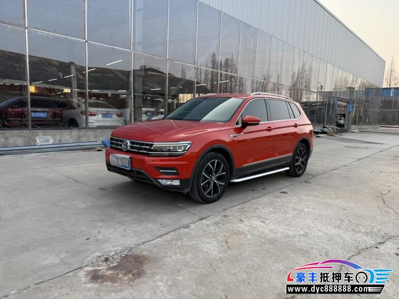 18年大众途观L轿车抵押车出售