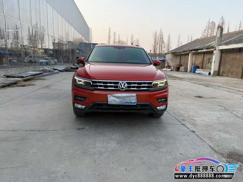 18年大众途观L轿车抵押车出售