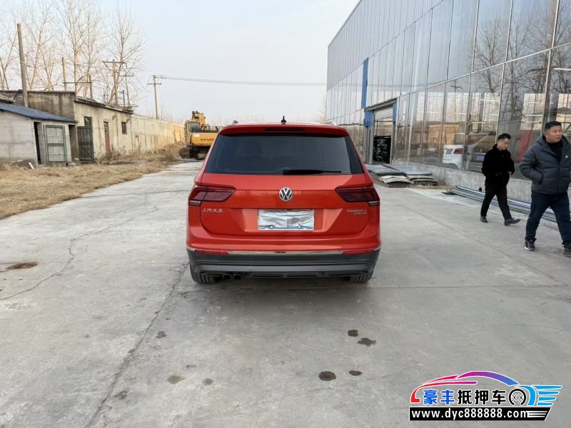 18年大众途观L轿车抵押车出售
