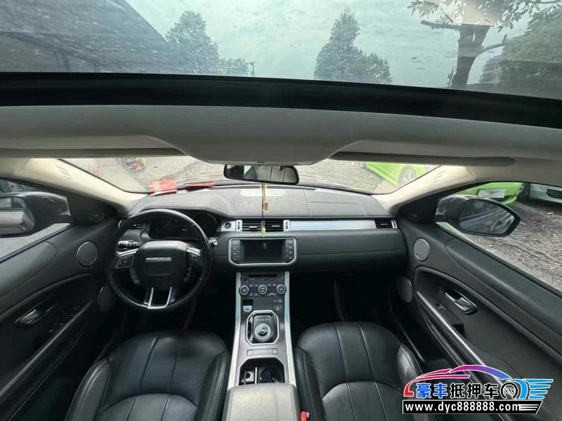 16年路虎揽胜极光轿车抵押车出售