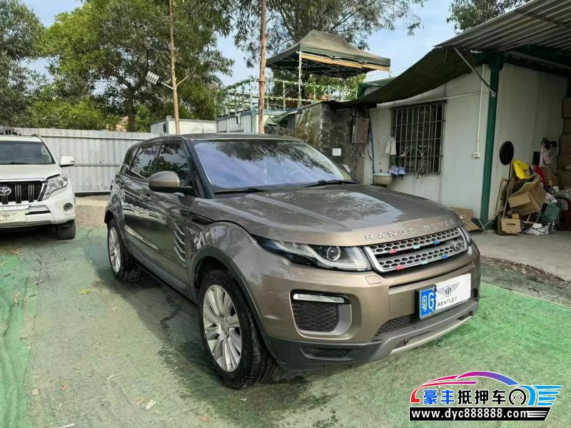 16年路虎揽胜极光轿车抵押车出售