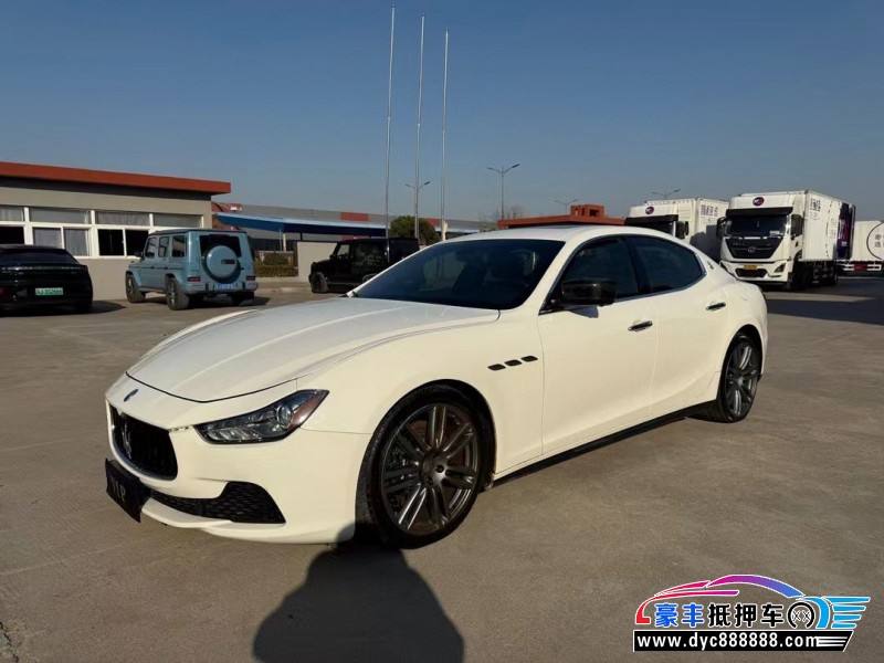 15年玛莎拉蒂Ghibli轿车抵押车出售