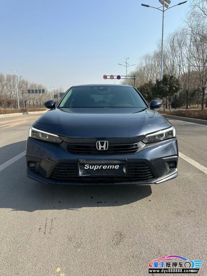 22年本田思域轿车抵押车出售