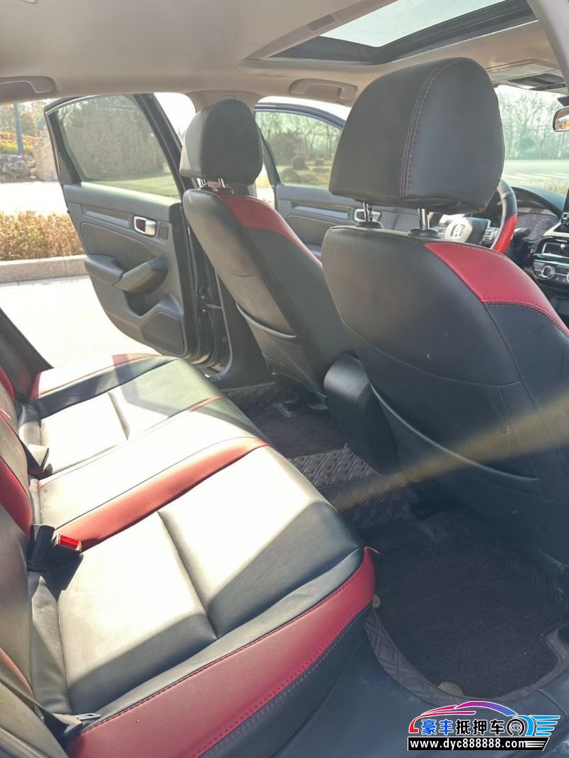 22年本田思域轿车抵押车出售